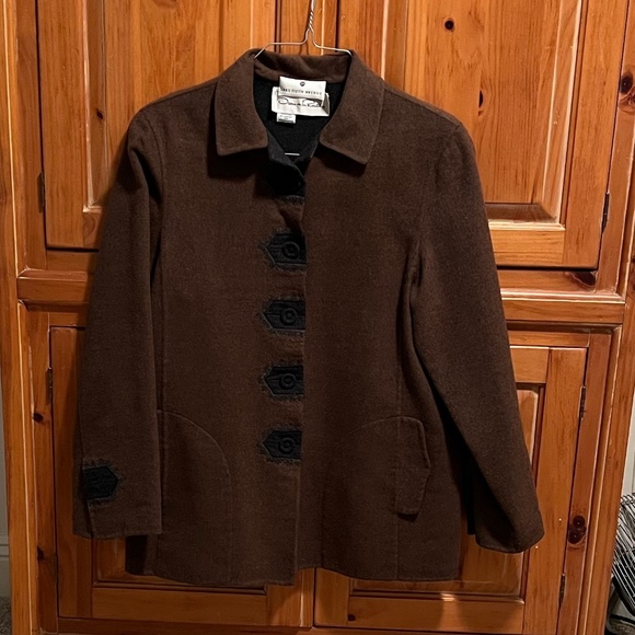 Oscar de la Renta Wool Jacket - Picture 1 of 3